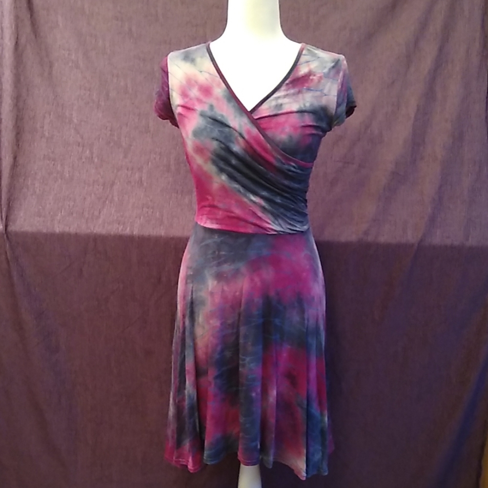 Fun and Flirty Tie Dyed Dress